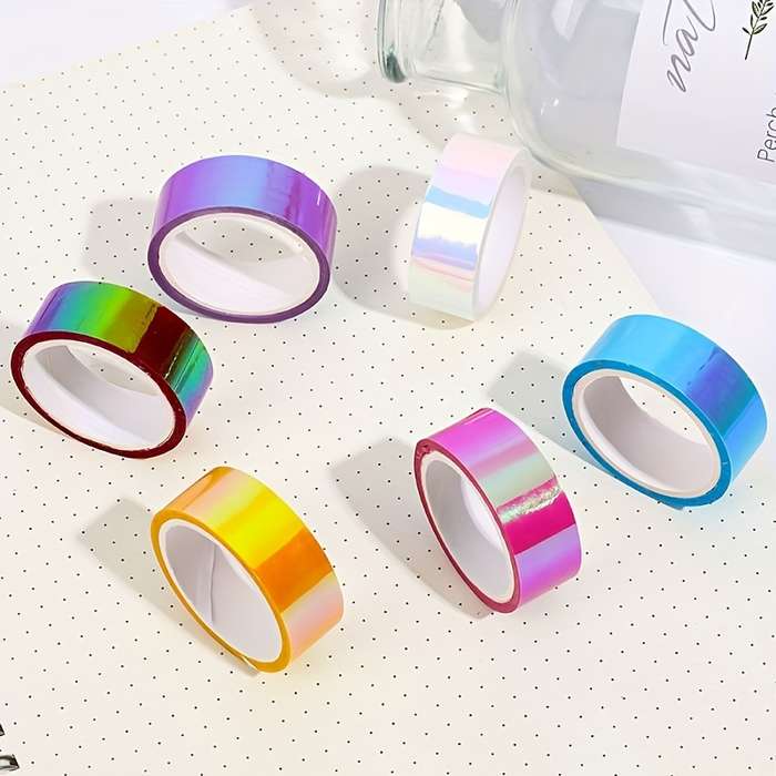 1pc/5m Laser Glitter Tape
