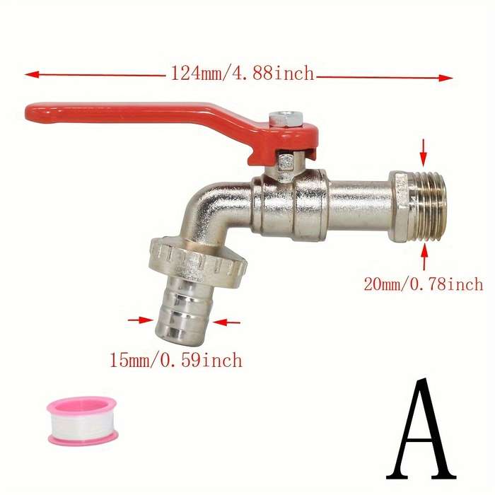 Durable Zinc Alloy Outdoor Faucet