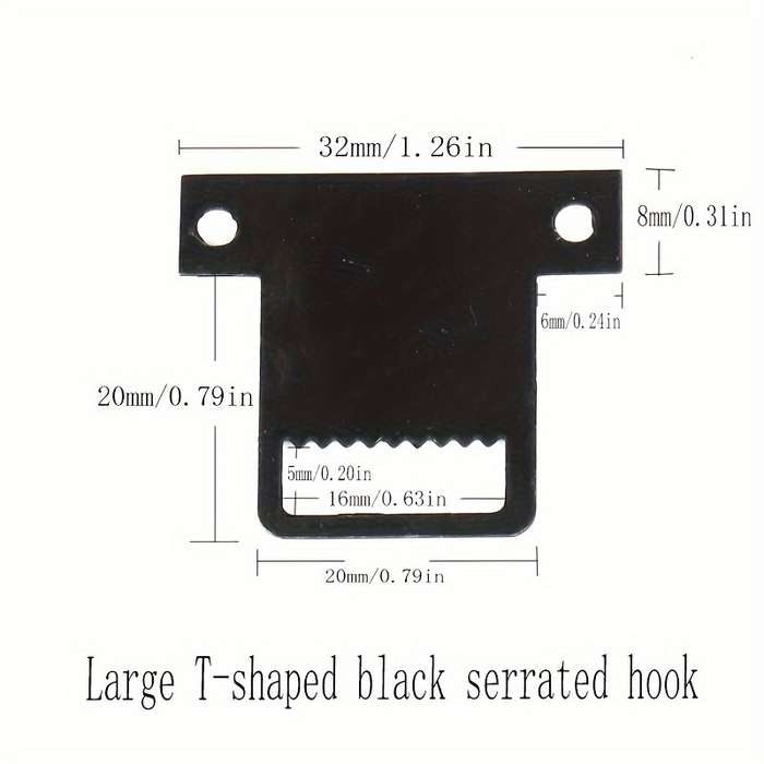 T-shaped Tiger Buckles