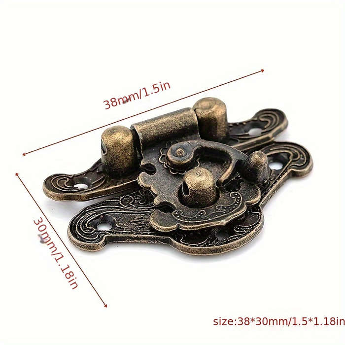 Vintage Bronze Hasp Latch