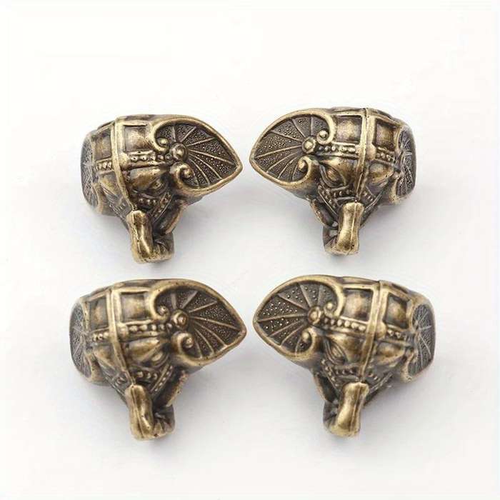 Antique Elephant Vintage Furniture Legs