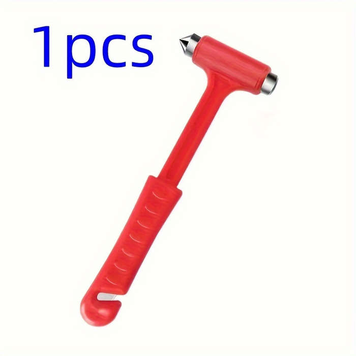 Multi-purpose emergency safety hammer