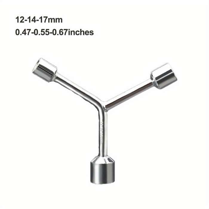3-Way Y-Hex Socket Wrench - Durable Steel