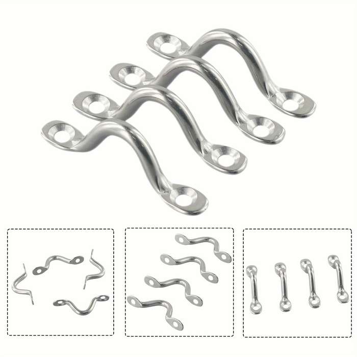 4 PiecesStainless Steel 316 Boat Handles
