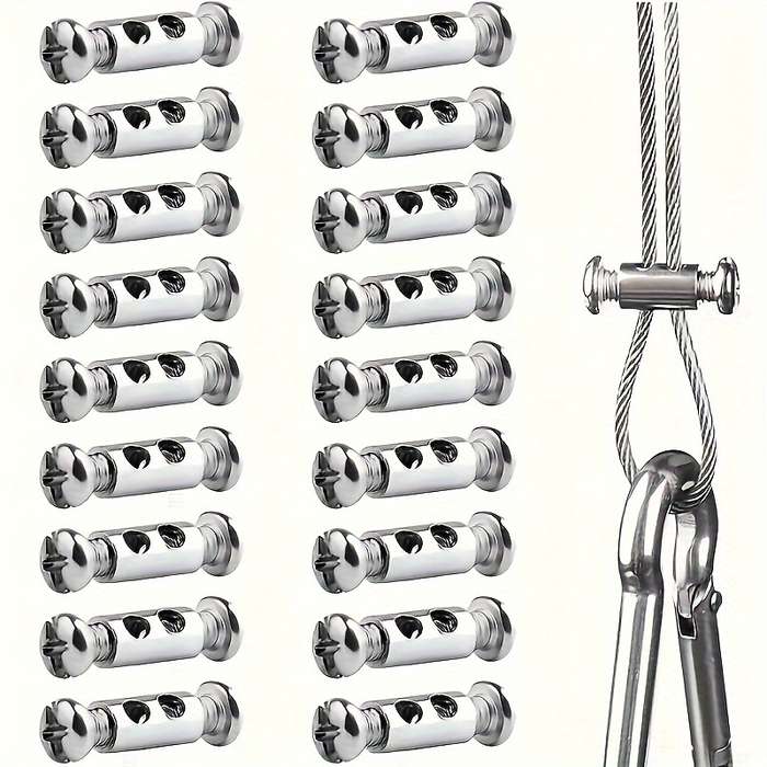 Adjustable Stainless Steel Rope Clamps