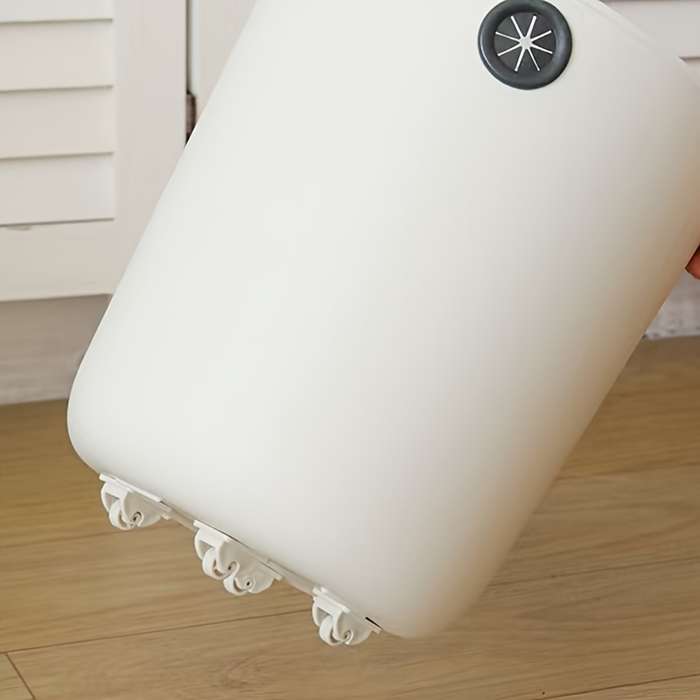 Self-adhesive plastic roller casters
