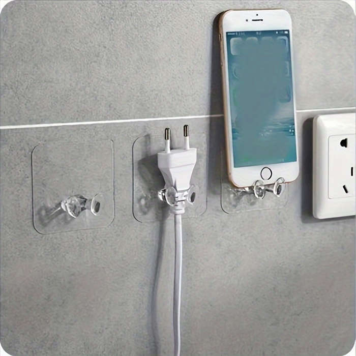 20pcs Transparent Plug Hooks