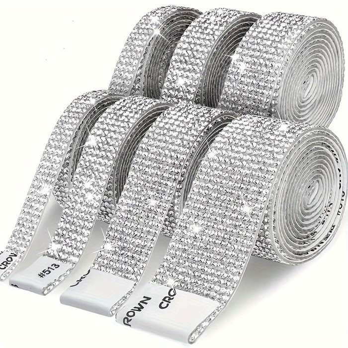 Fashion Rhinestone Strips Stickers