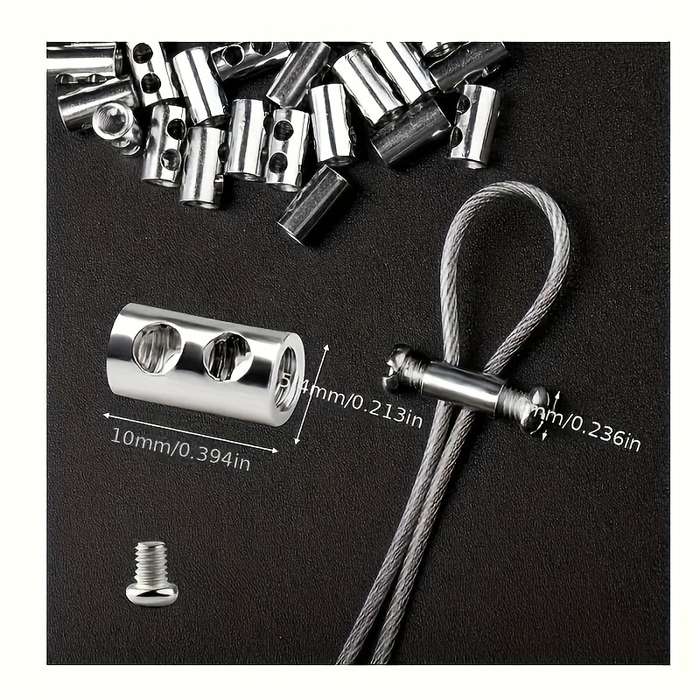 Adjustable Stainless Steel Rope Clamps