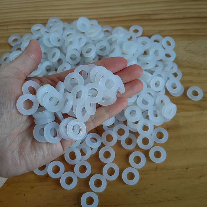 Household Pipe Fittings White Silicone Sealing Leakproof Gasket