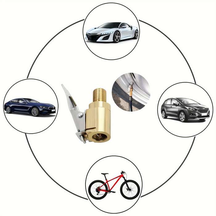 Car Pump Nozzle Adapter With Clip Adapter