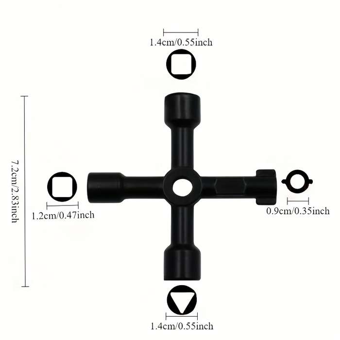 4-in-1 Multi-Function Wrench for Electricians Plumbers