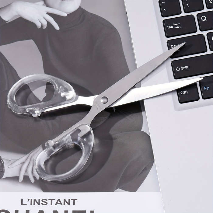 1 Piece Adult Portable Stainless Steel Scissors - Durable