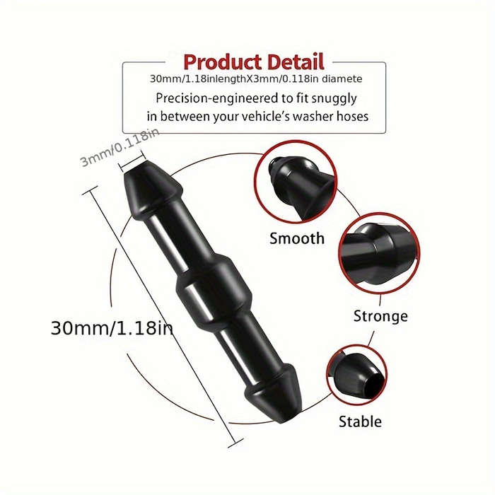Windshield Washer Hose Connectors