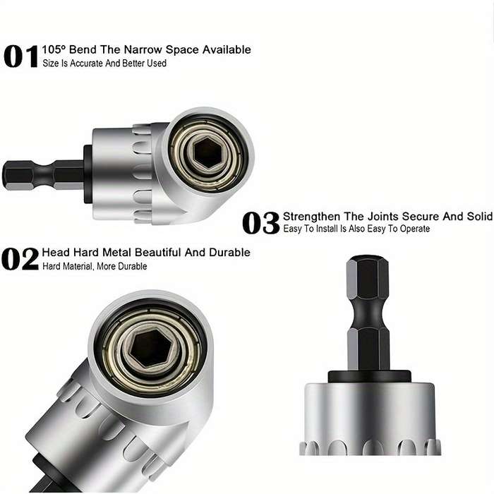 1pc 105 Degree Angle Head Electric Angle Wrench