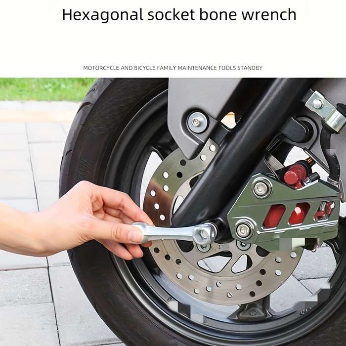 10 In 1 Multi-Function Hex Wrench Set For Motorcycles And Bicycles