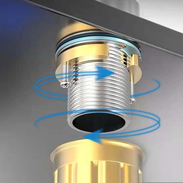 C Type Tap Faucet Anti-Loosening Nut Cap