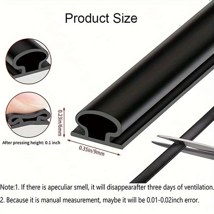 1pc Door  Window SealSoundproof Seal