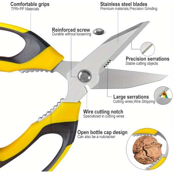 Heavy Duty Scissors 8 Inch
