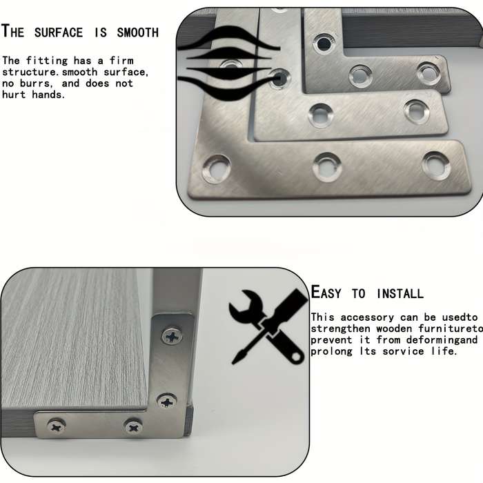 Stainless Steel Corner Brackets