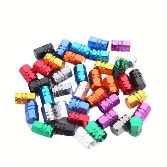 Cap For Tire Valves Made Of Aluminum Alloy