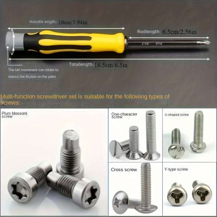 12-in-1 Alien Design Screwdriver Set
