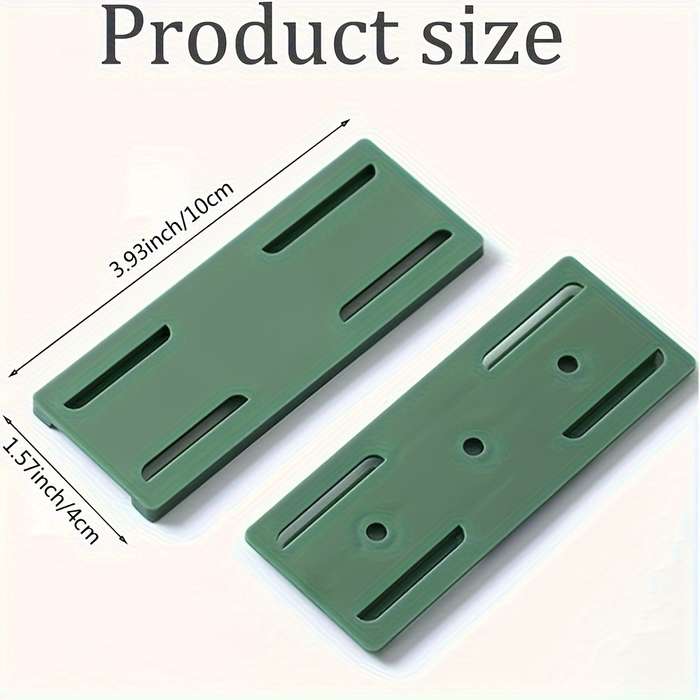 Easy To Install No-Drill Socket Holder - Self-Adhesive Wall Mounted Power Strip Organizer