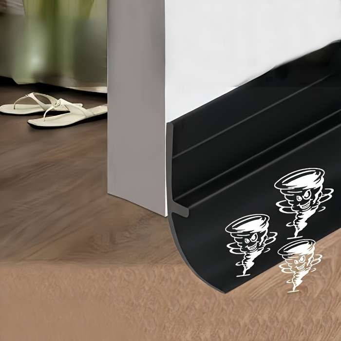 1pc PVC Door Seal Strip - Windproof