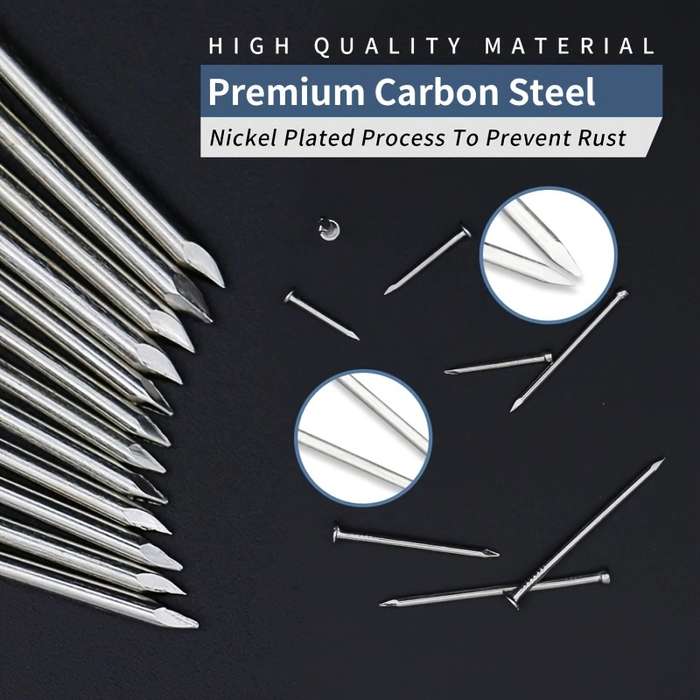 Nickel Plated Hardware Nails