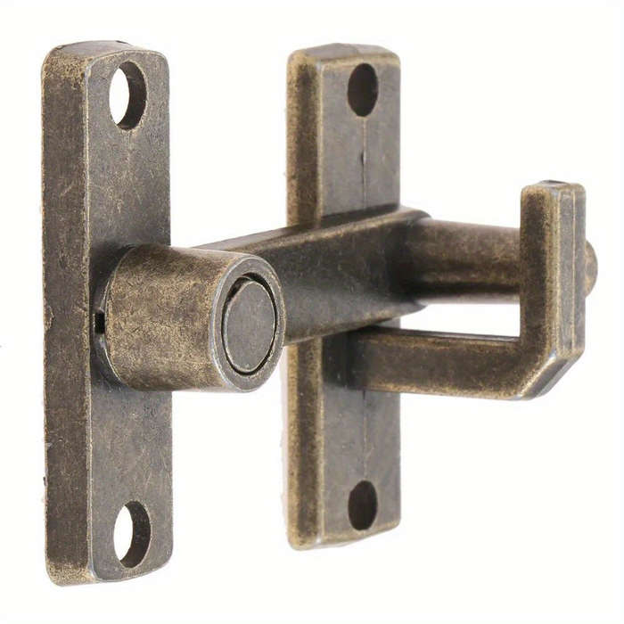 Vintage Antique Bronze Sliding Window Door Lock Handle