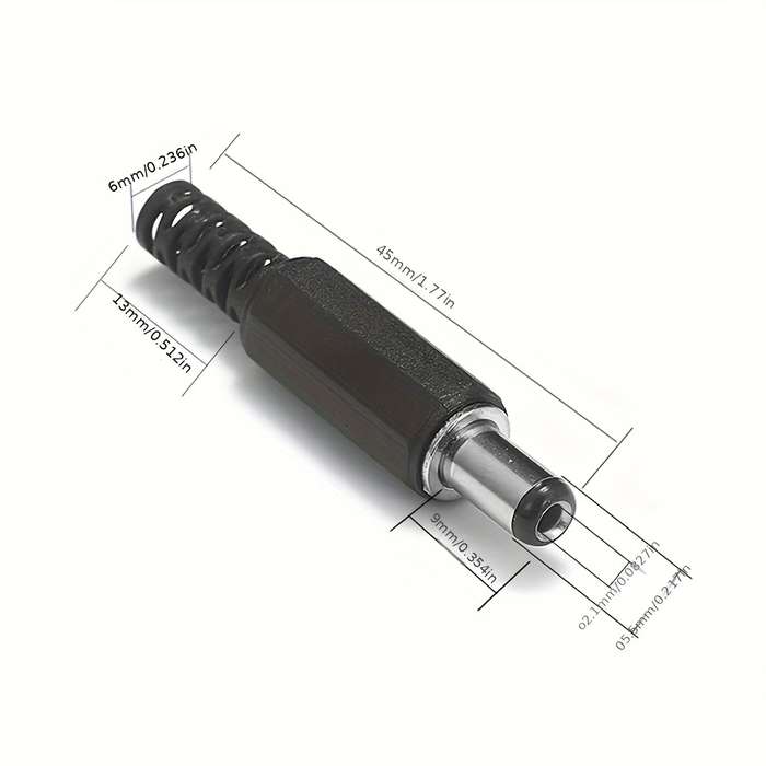 Durable Plastic DC Power Socket Connectors