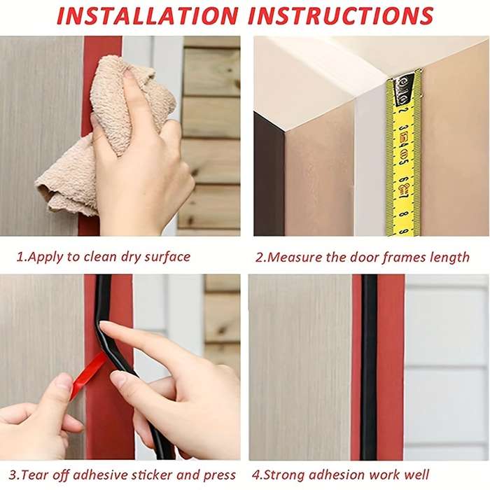 1pc Door  Window SealSoundproof Seal