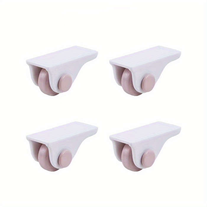Self-Adhesive Casters with Metal Finish