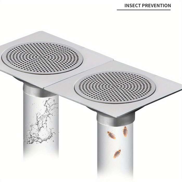 Stainless steel hair filter floor drain