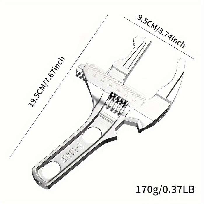 Adjustable Wrench Aluminum Alloy