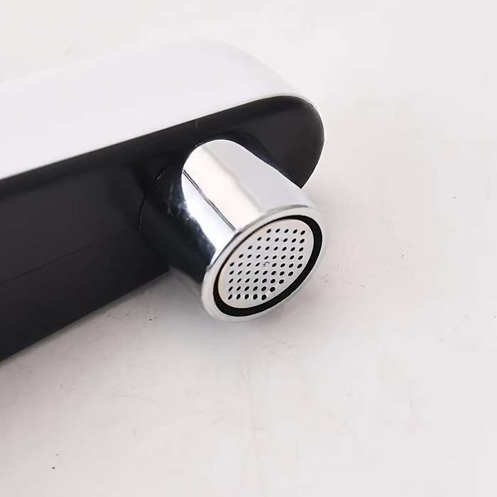 White plastic faucet