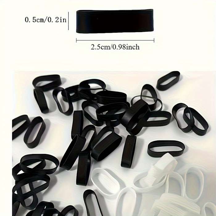 50 Silicone Cable Ties