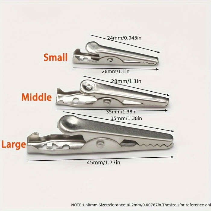 Metal Crocodile Clips