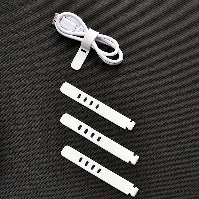 Silicone cable ties