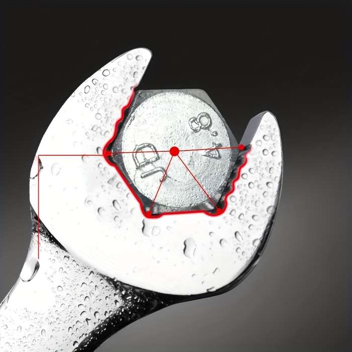 Vanadium Steel Double-headed Wrench Set