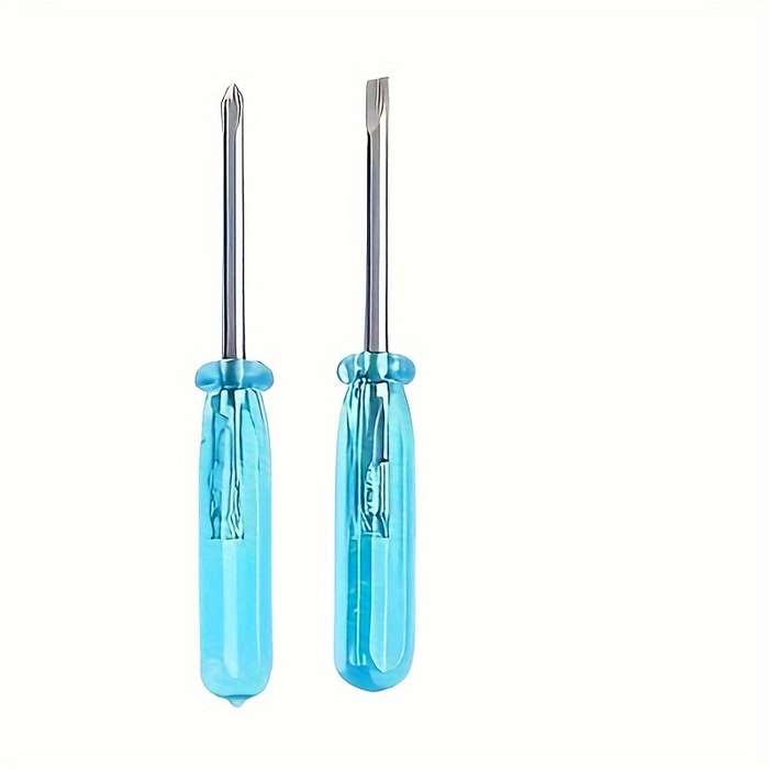 2pcs Blue Mini Screwdriver Set