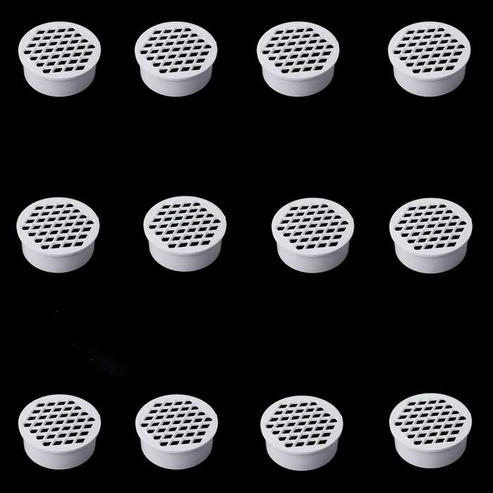 Vertical PVC plug-in floor drain