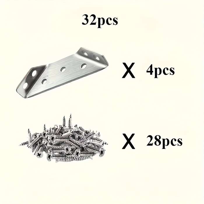 Thickened Corner Brackets