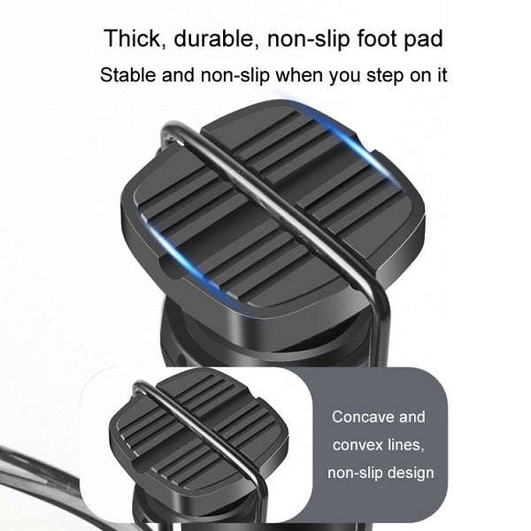 Double Valve Foot Pump