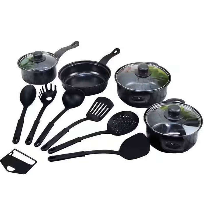 13-Piece Pot and Pan Set Non-Stick Frying Pan Cooking Cookware