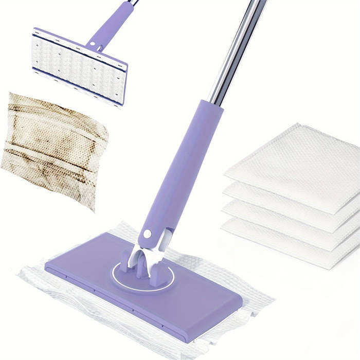 Multifunctional Disposable Face Towel Mop Hands-Free 360 Rotating Head