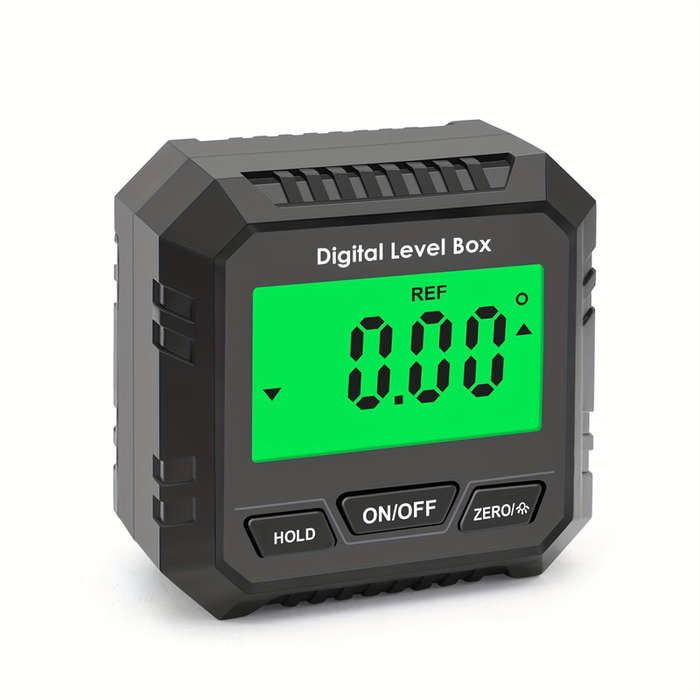 1 Pack Mini Digital Protractor Angle Electronic Goniometer with Magnetic Base
