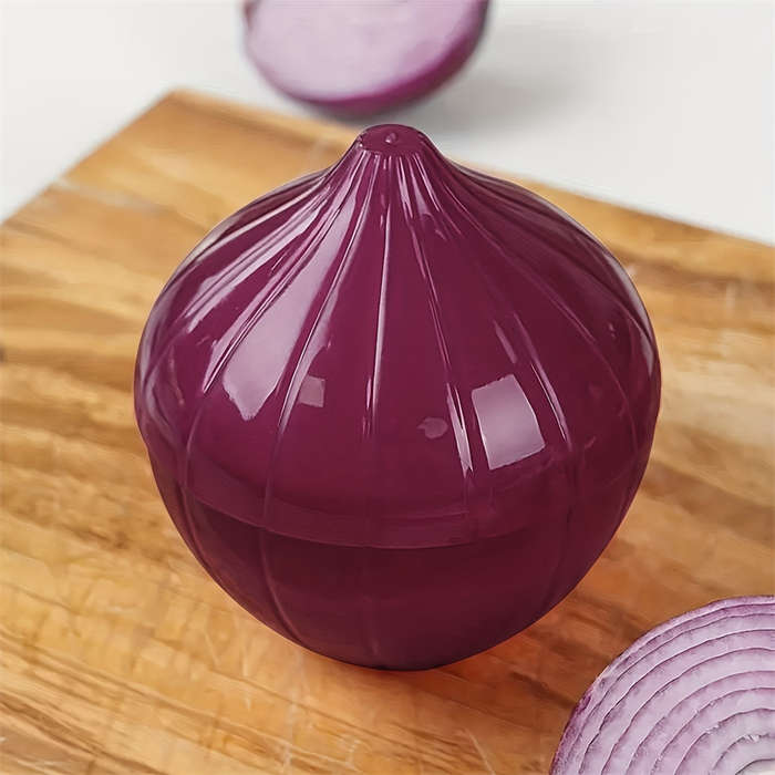 2-Piece Set Lemon and Onion Food Crisper Multi-Purpose Plastic Storage Container
