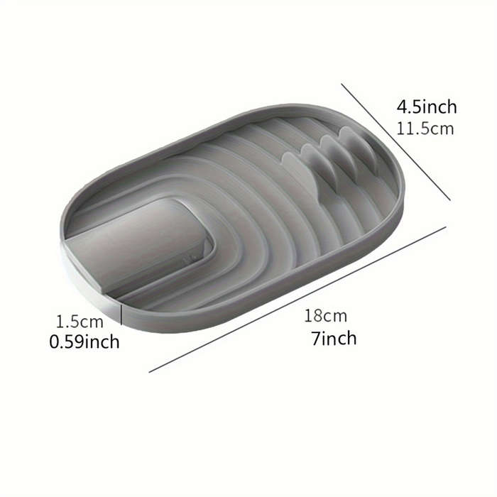 1pc Foldable Cooking Spatula Holder, Cutlery Storage Rack, Pot Lid Rack