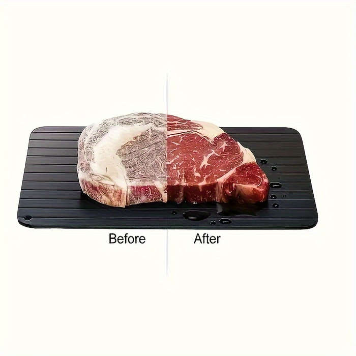 1 Piece Aluminum Quick Freezing Tray For Meat And Seafood